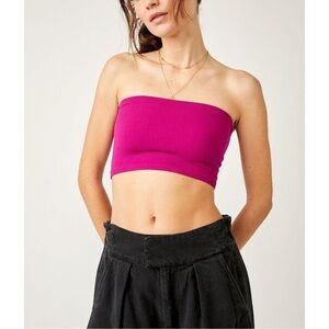 NWT Free People Pink Bandeau Fucshia Festival